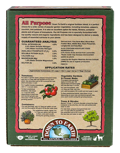 All Purpose 4-6-2 Fertilizer Mini 1 Lb - Image 2