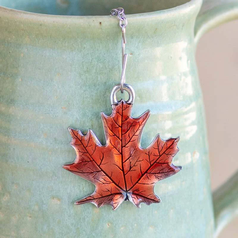 Autumn Maple Leaf Tea Infuser - Image 2